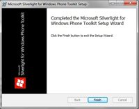Installing Silverlight Toolkit for Windows Phone 