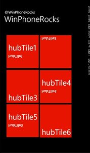 HubTile in Windows Phone 