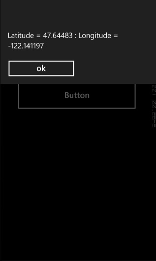 How to get the Current Geo Coordinates in Windows Phone using C# ?