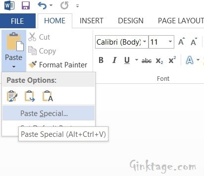 how to copy text formatting in word 2013