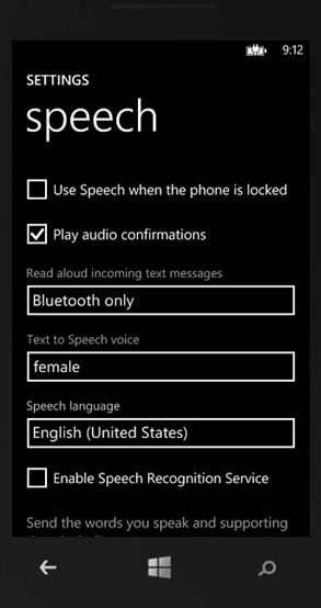 How to Set Different Language for the Speech recognizer in Windows Phone 8 App?