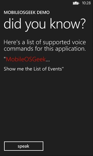 How to verify if the Voice Command Definition is correctly installed in Windows Phone 8?