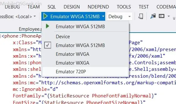 Oxygene and WP8 - Run Windows phone App from Visual Studio