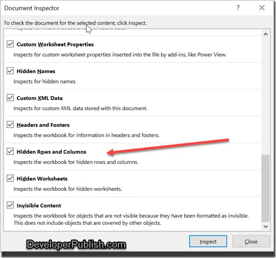 How to Delete Hidden Rows or Columns in Excel ?