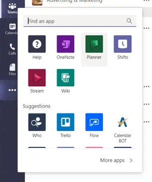 tasks on microsoft teams