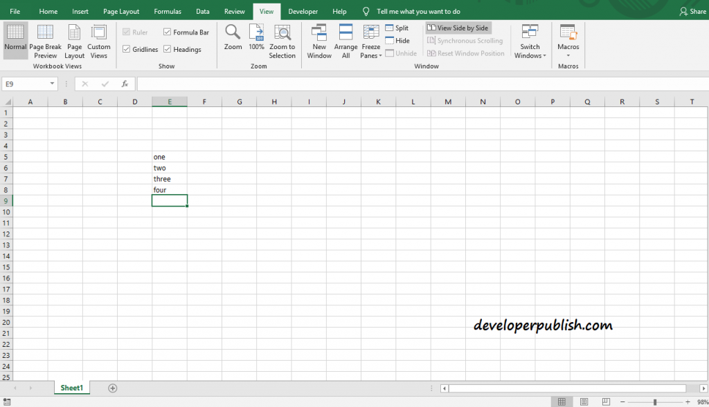 How to Zoom in and Zoom out in Excel? Excel Tutorials