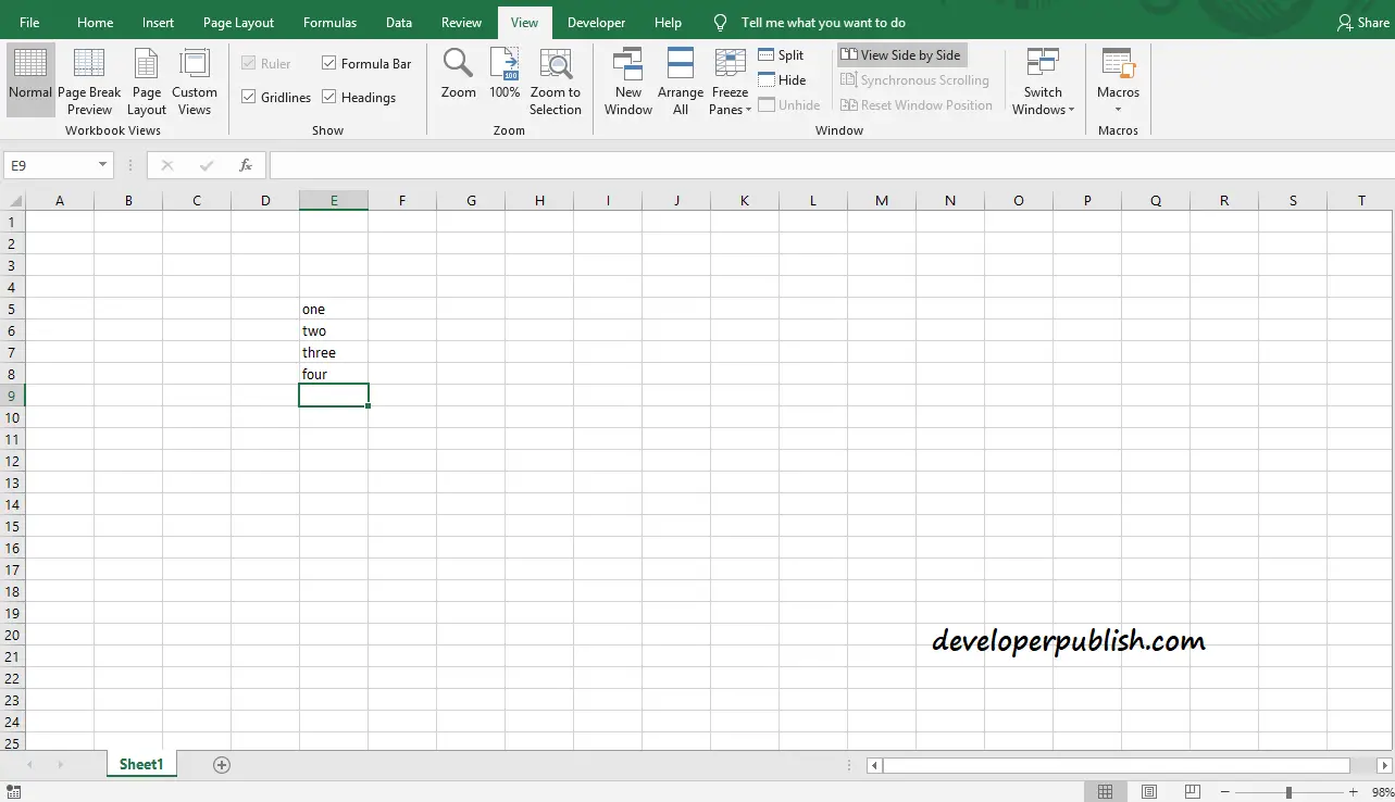 how-to-view-multiple-excel-workbooks-at-the-same-time-developer-publish