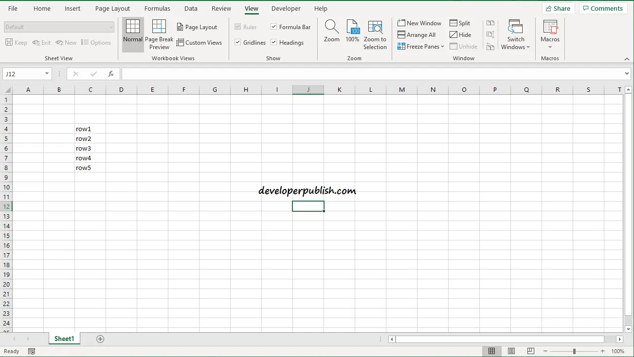 How To Split Worksheets In Excel Ms Excel Tutorials 5683