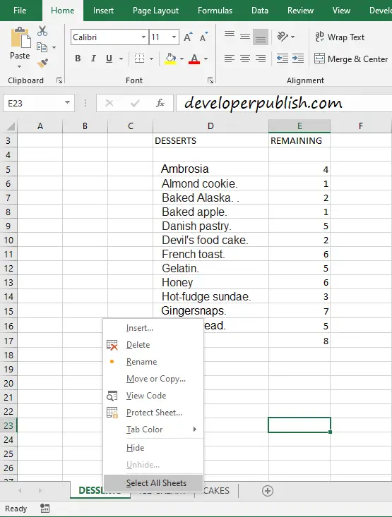 How To Group Worksheets In Microsoft Excel?