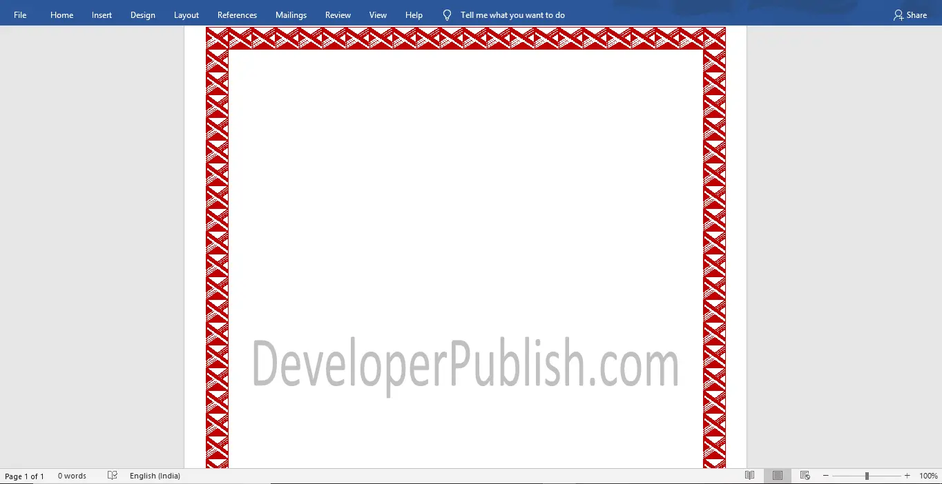  How To Add Border To A Page In Word Developer Publish