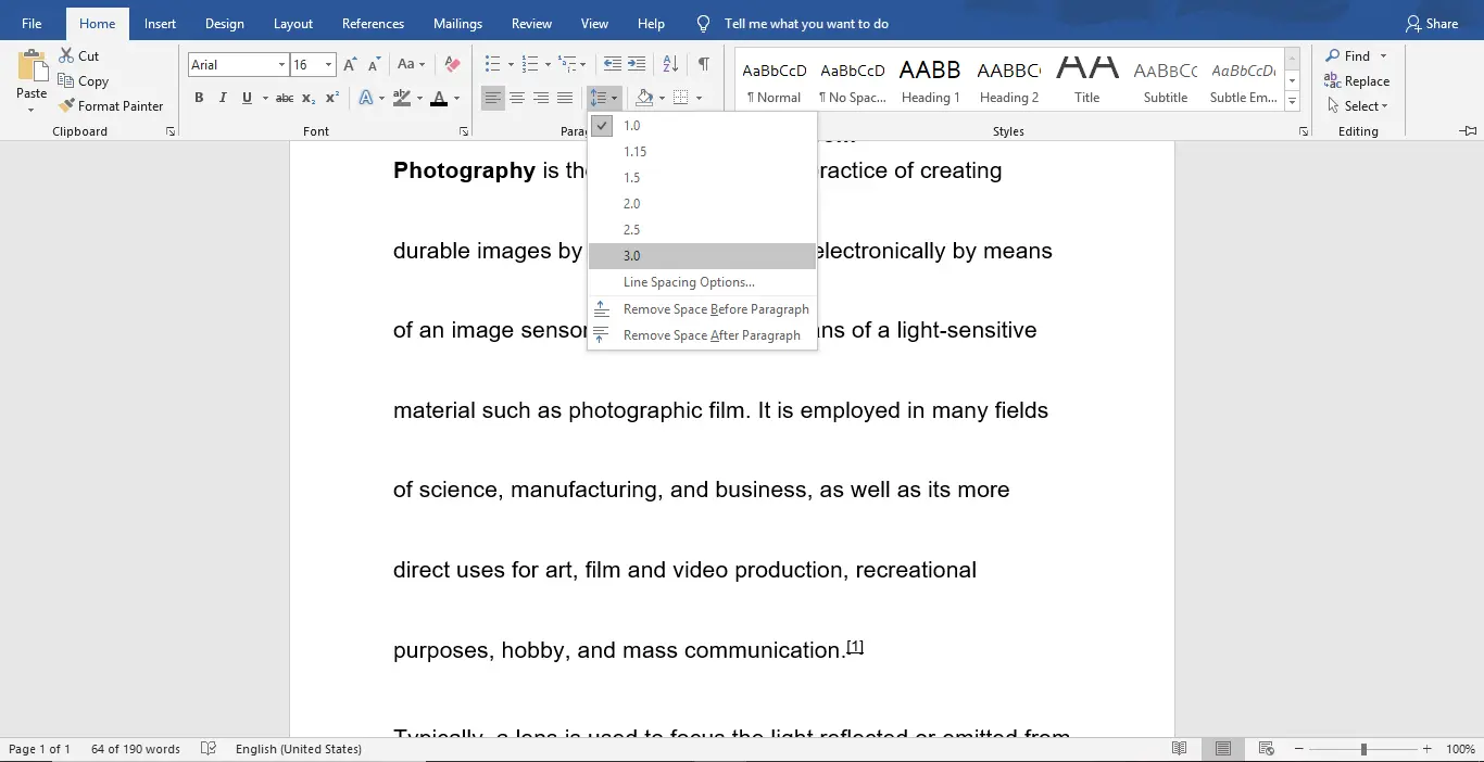 How to Change Line Spacing in Word? | Word Tutorials