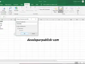 Protect Workbook with Password in Microsoft Excel