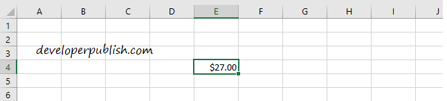 Currency vs Accounting Format in Excel