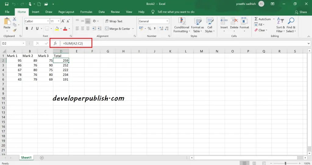 Hide Formulas in Microsoft Excel