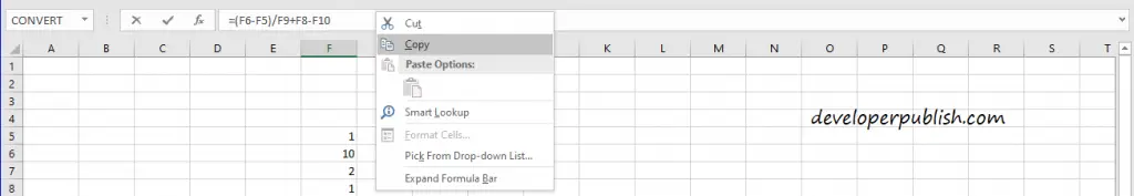 Formulas and Functions in Microsoft Excel