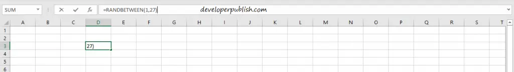 How to Generate Unique Random Numbers in Excel?