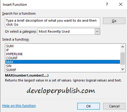 Formulas and Functions in Microsoft Excel