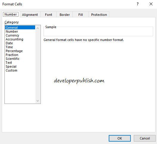 Format Cells in Microsoft Excel