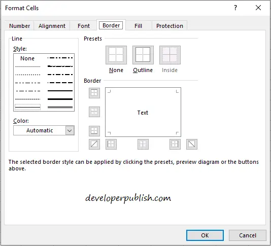 Format Cells in Microsoft Excel