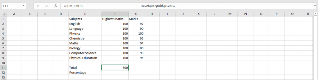 Advanced Percentage Calculation in Excel Using Formula