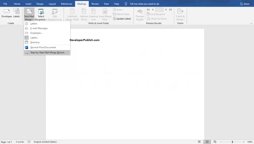 How to Print Labels for your mailing list in Word?