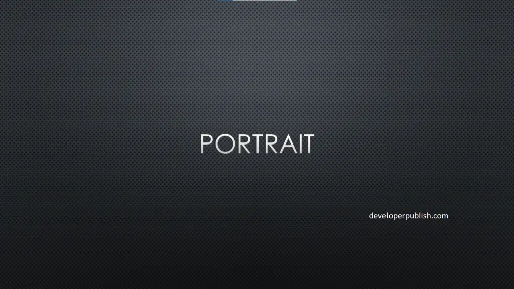 landscape vs portrait in powerpoint