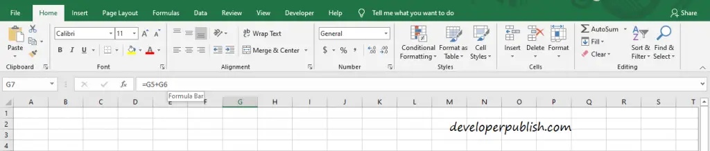 Formulas and Functions in Microsoft Excel