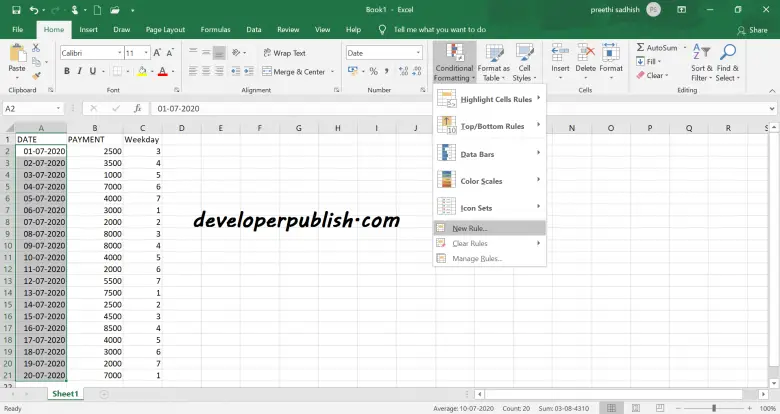 how-to-check-for-weekend-in-microsoft-excel-excel-tutorials