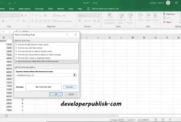 Check for Weekend in Microsoft Excel