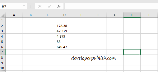Numbers to Text Formatting in Excel