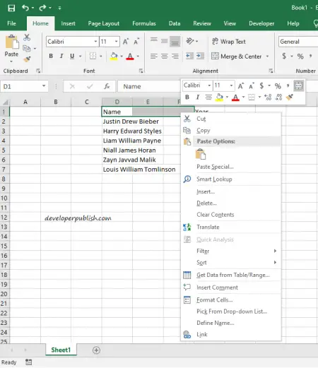 Merge Cells in Microsoft Excel | Microsoft Excel Tutorials