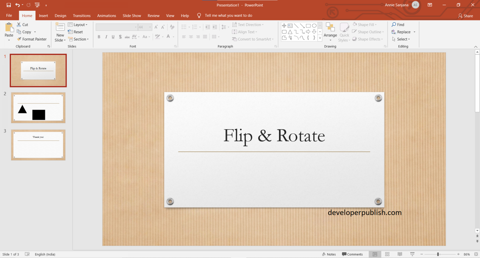 How To Outline An Object In Powerpoint