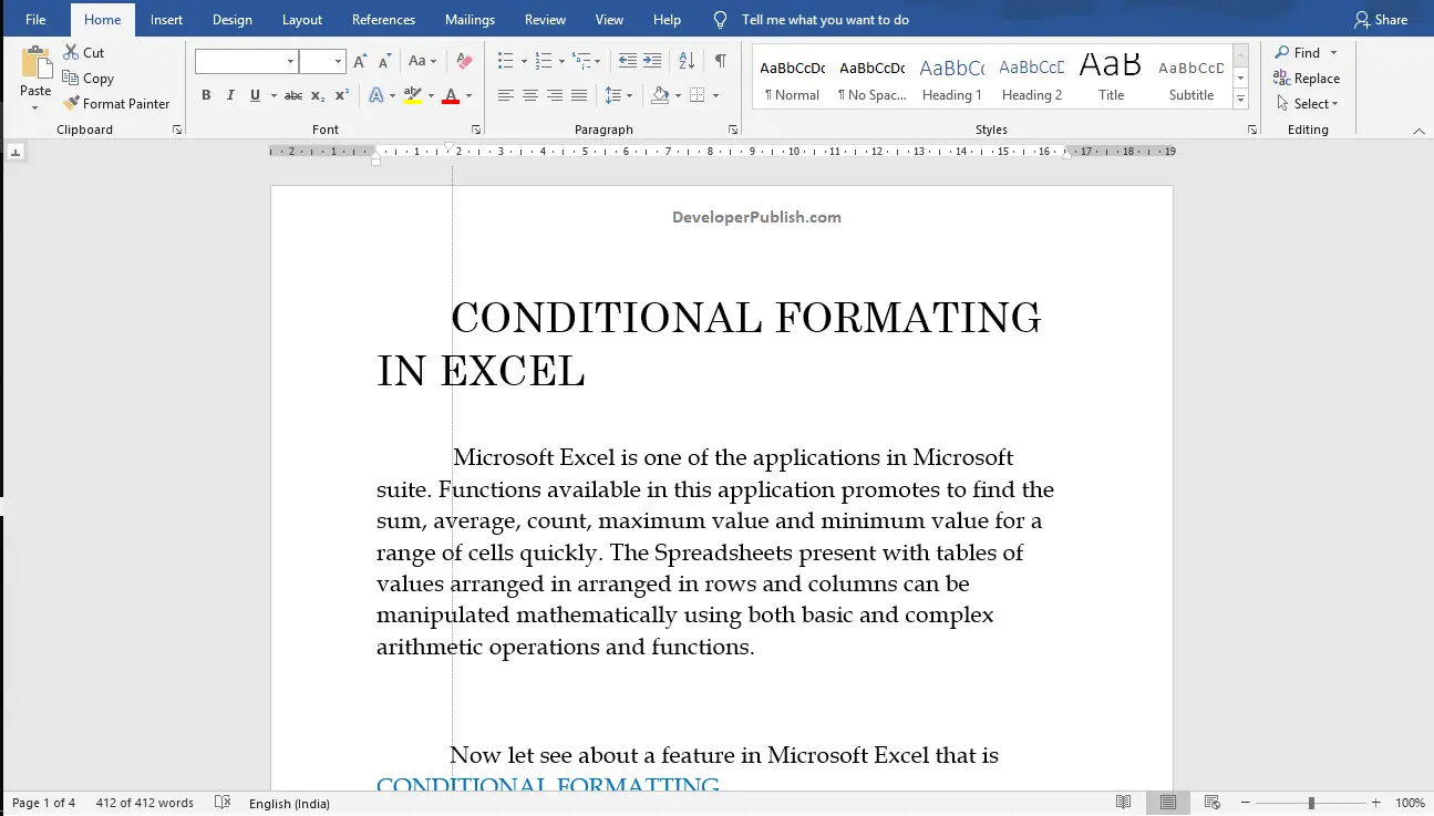 how to do a first line indent in word 2013