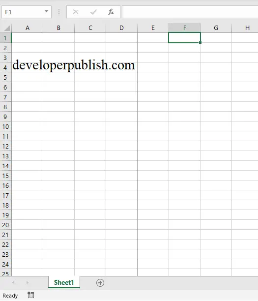 Page Break in Excel