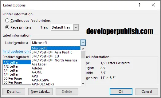 how to mail merge labels from excel step by step