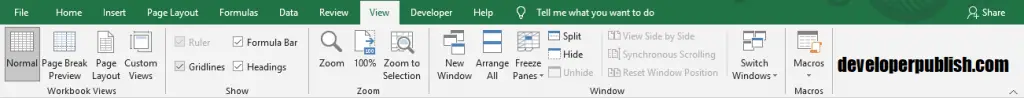 How to Remove Gridlines in Excel?