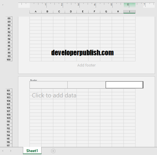 Headers and Footers in Excel