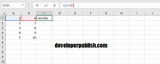 Relative Reference in Excel