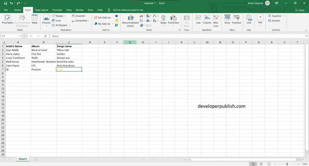 Task Panes in Excel