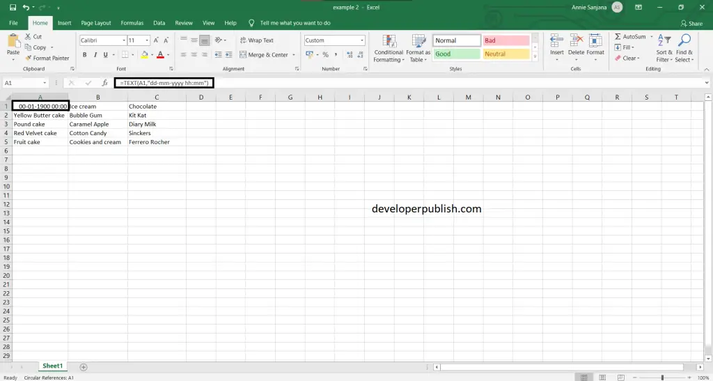 Text Functions in Excel