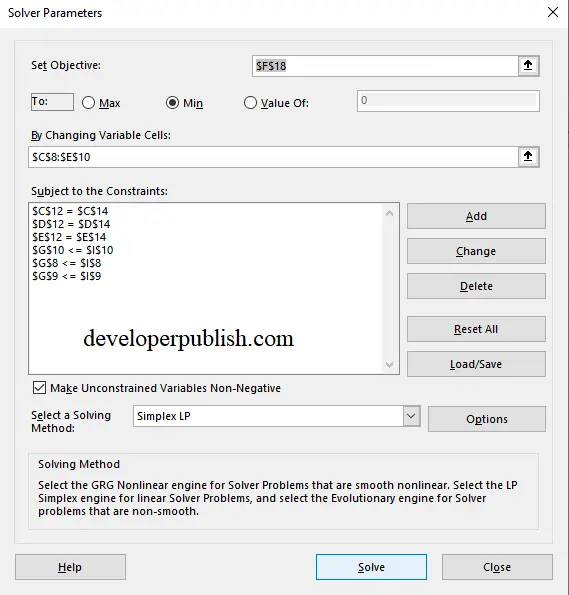 solver for excel