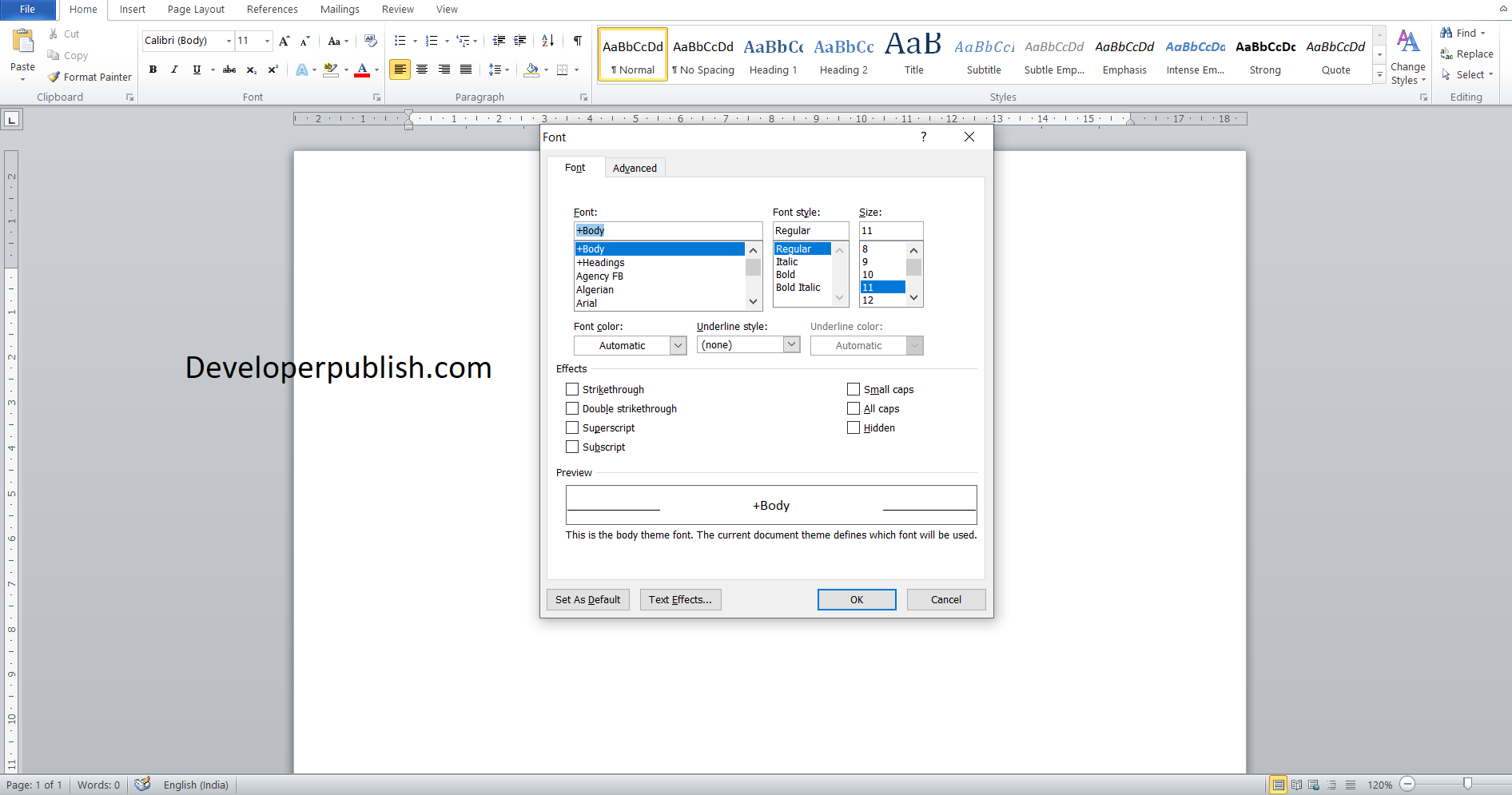 styles dialog box launcher word windows 8
