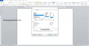 where is the paragraph dialog box launcher in word