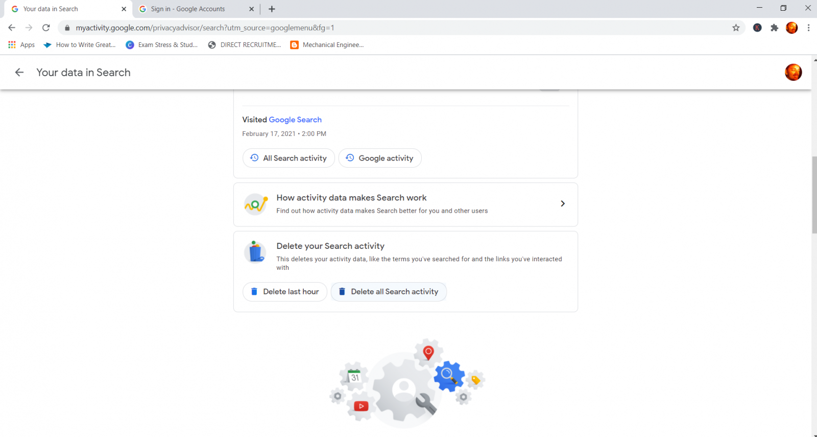 How to Delete Your Entire Google search History? Developer Publish