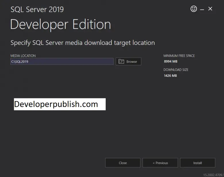 Download & Installing SQL SERVER 2019 Developer Edition for free