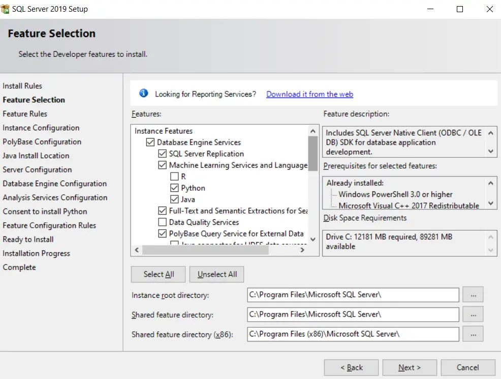 install sql server 2014 developer edition tutorial