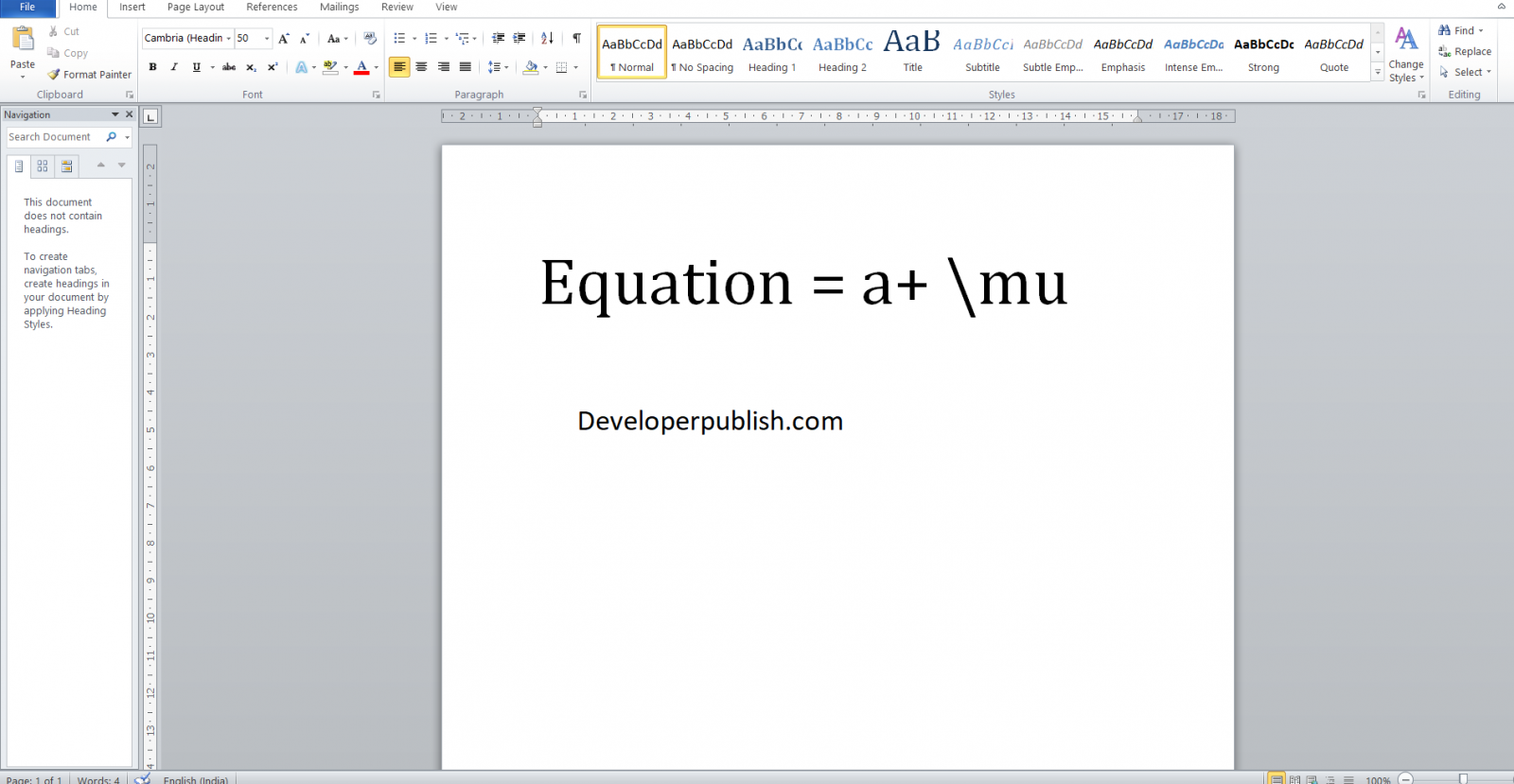 How to Insert micro sign mu (μ) symbol in Word? Tutorials