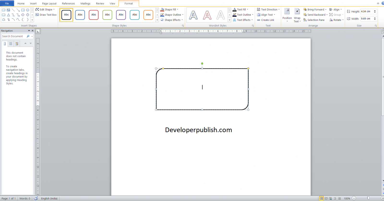 How to Create Flowchart in Microsoft Word? - Tutorials