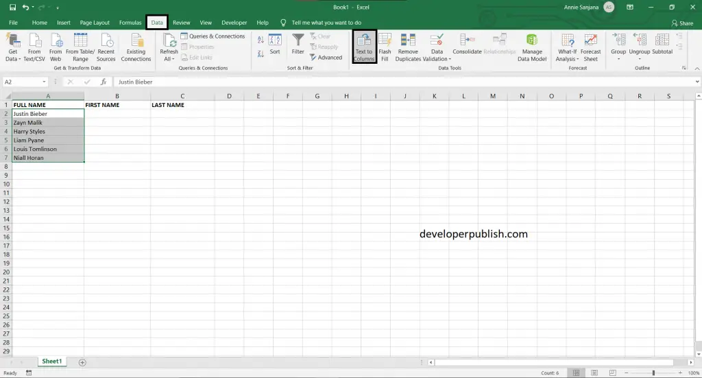 How to Separate Strings in Excel?