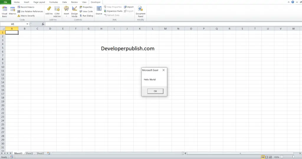 Getting Started with VBA in Excel